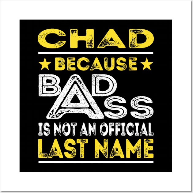 CHAD Wall Art by Middy1551